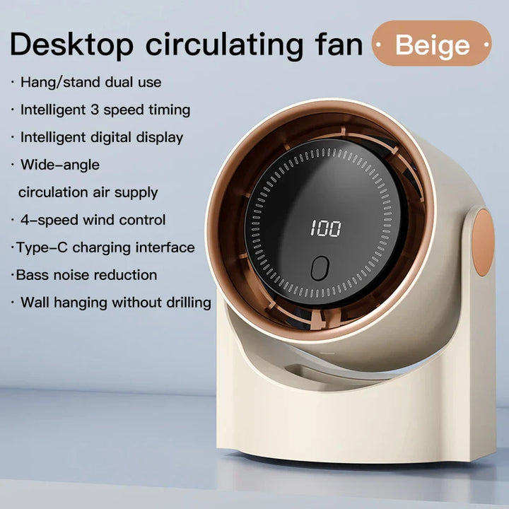 BowLift | Airiqo USB Fan | Portable, whisper-quiet and energy-efficient with 100 levels