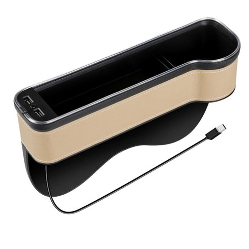 BowLift | USB Charging LED Car Seat Gap Organizer