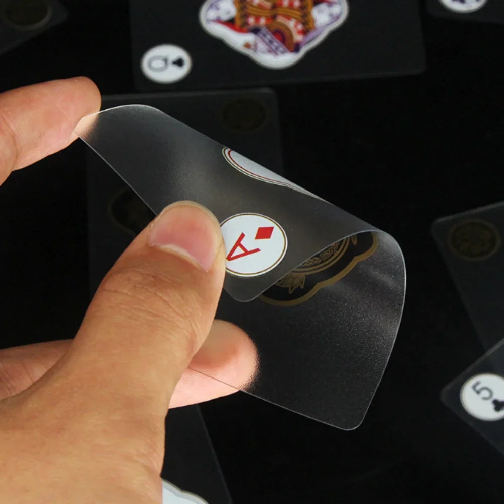 BowLift | Waterproof Transparent Playing Cards