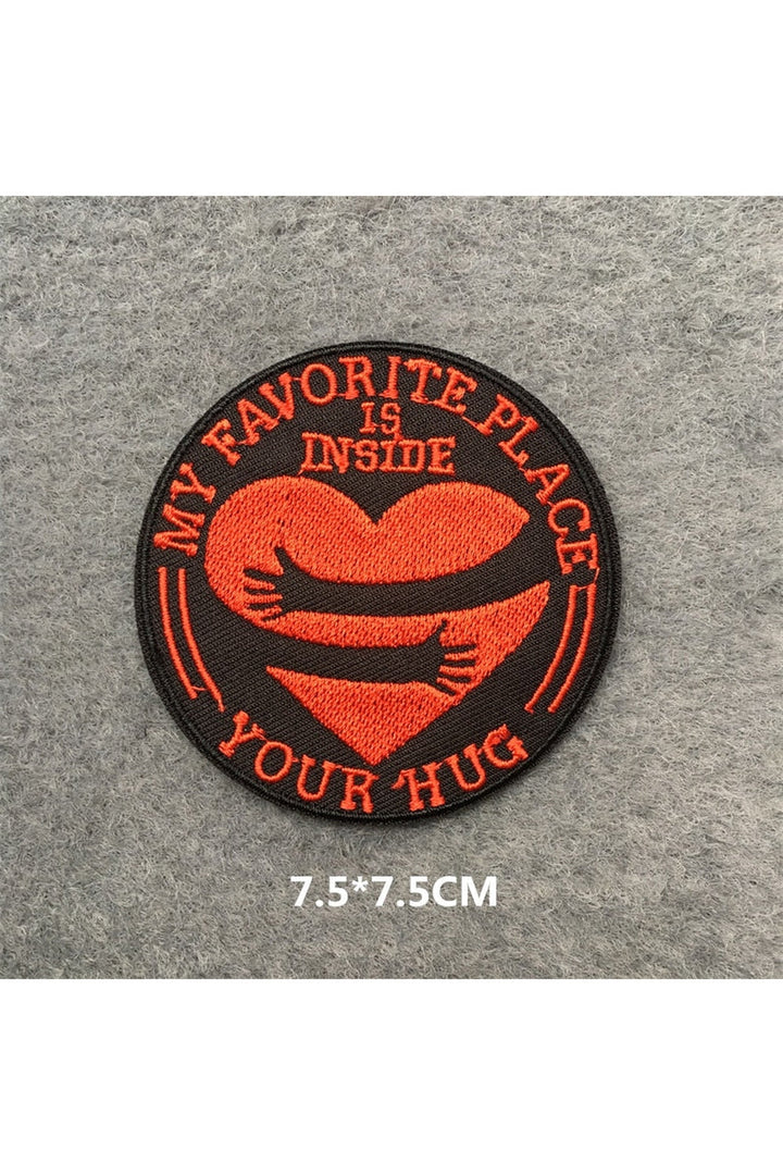 Punk embroidered patch set | Bowlift