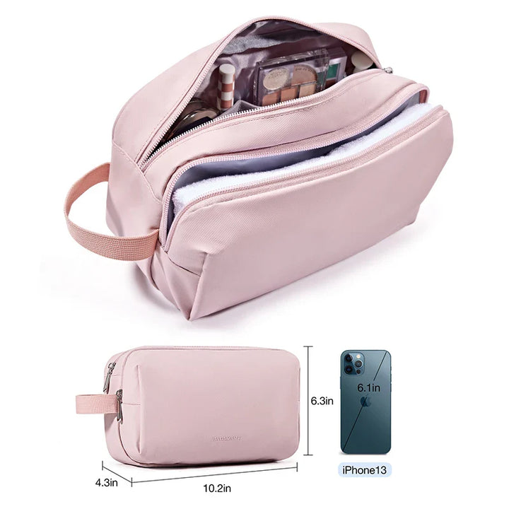 BowLift | Kosmetixo Waterproof Cosmetic Bag for Women & Men | Lightweight Toiletry Bag in S/M/L | Travel Accessories for Toiletries & Make-up | Unisex Travel Organizer