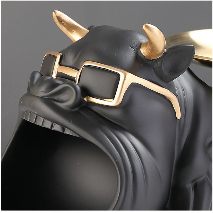 Fancy Bull Decorative Key Holder | Bowlift