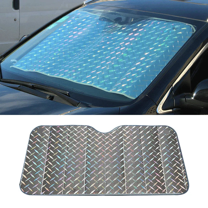 BowLift | SOLVEX Auto Sunshade | UV Protection & Heat Protection for Front and Rear Windows | Reflective Aluminum Foil | Universally Compatible