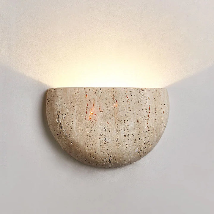 BowLift | Wabi-Sabi Stone Retro Wall Lamp Living Room Hallway Bedroom