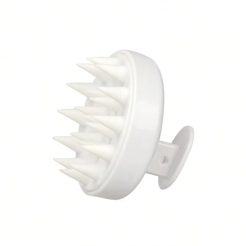 BowLift | Wheat Straw Silicone Scalp Massage Shampoo Brush with Soft Silicone Bristles