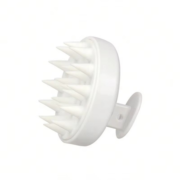 BowLift | Wheat Straw Silicone Scalp Massage Shampoo Brush with Soft Silicone Bristles