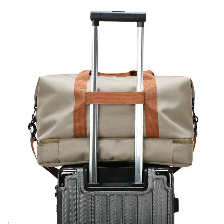 CarryOnFit Travel Bag - Luxurious Crossbody Travel Bag for Active Adventurers Bowlift