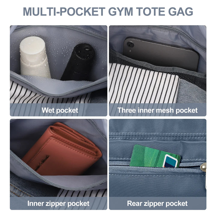 BowLift | Aerovigo Travel Bag Hand Luggage 40x20x25 | Large Capacity | Weekend Bag for Short Trips | Flight Compliant Cabin Bag