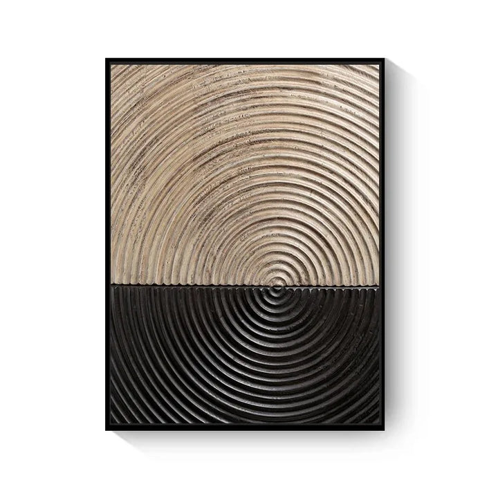 Natural Abstract Wood Tree Rings Wall Art Fine Art Canvas Prints Pictures For Living Room Dining Room Home Office Art Decor | Bowlift