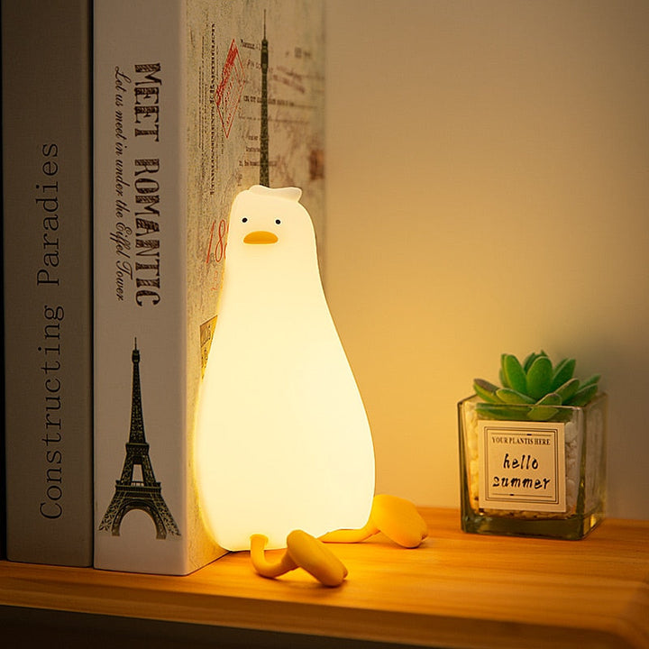Lazy Flat Duck Atmosphere Night Lamp | Bowlift