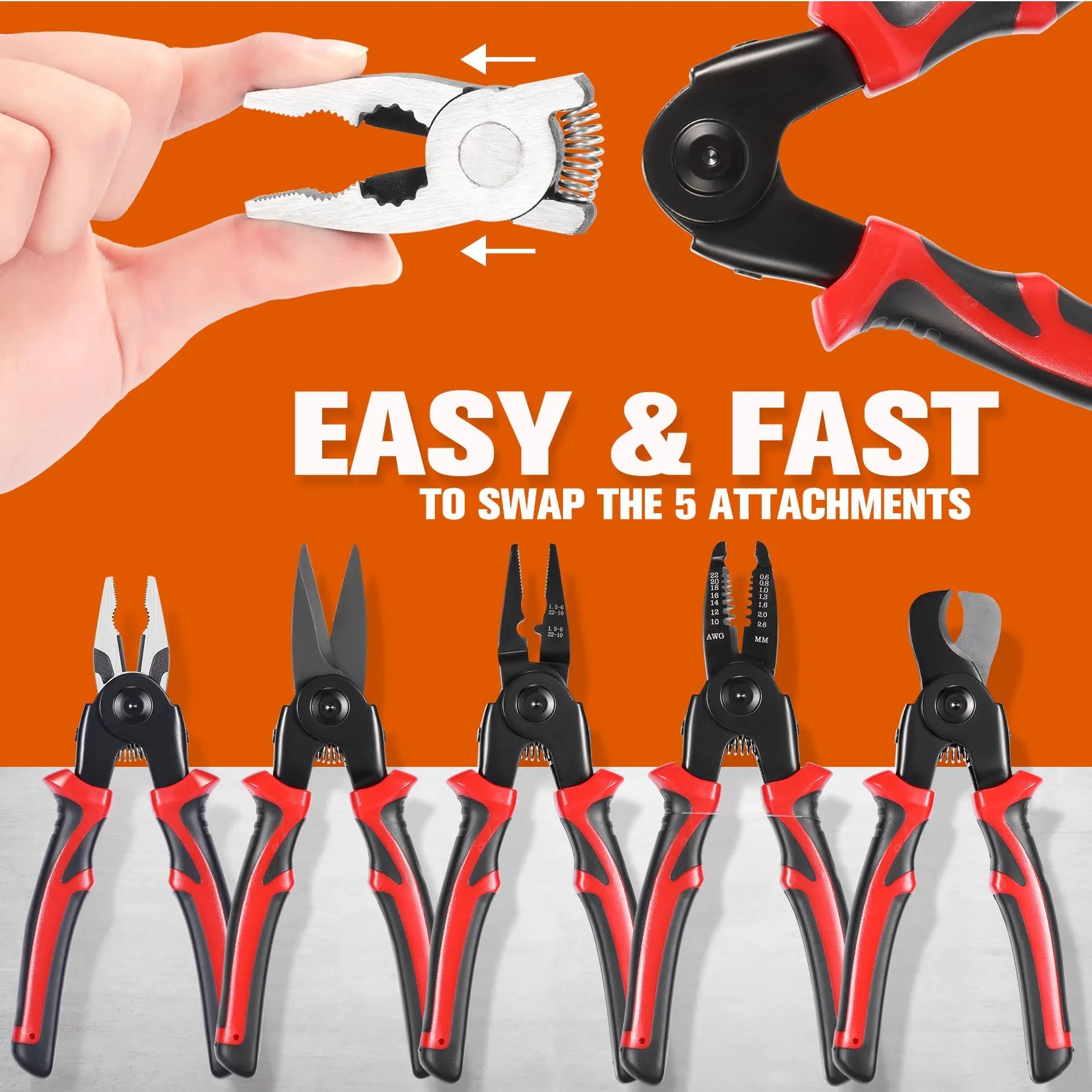 BowLift | 5 IN1 Multifunctional Replaceable Wire Stripper