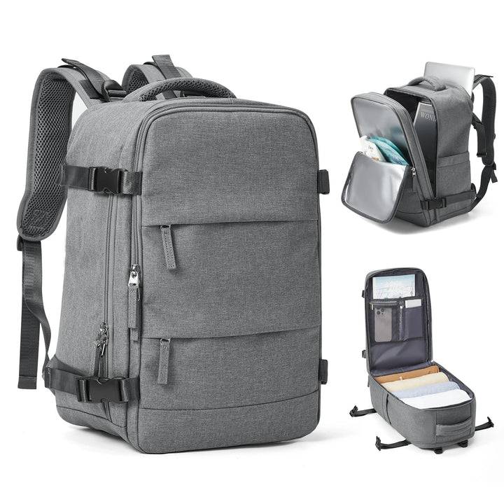 BowLift | Travel Backpack Travomate | Waterproof & Versatile | 15.6" Laptop Compartment | Large Capacity with Wet-Dry Separation