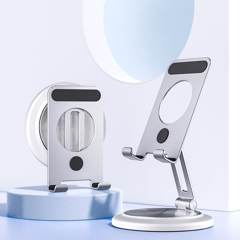 BowLift | 360 Rotating Wooden Foldable Universal Phone Holder