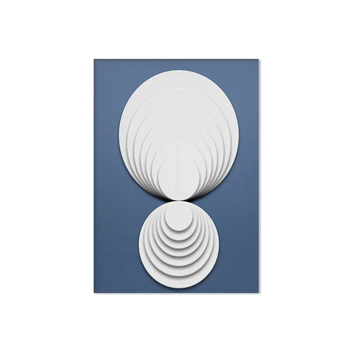 Modern Aesthetics Abstract Geometry Wall Art Fine Art Canvas Prints Posters Pictures For Modern Apartment Living Room Light Luxury Home Decor | Bowlift