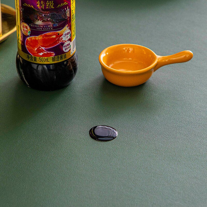 BowLift | Nordic Minimalist Leather Waterproof Table Protector Mat