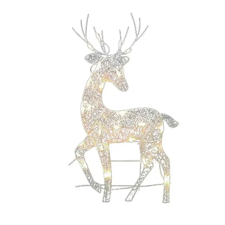 BowLift | Christmas Lights Outdoor Reindeer Decoration Set