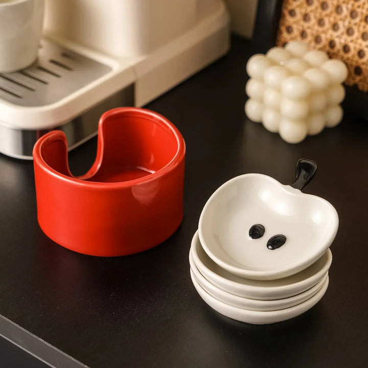 BowLift | Yummy Apple-Shaped Snack Plates