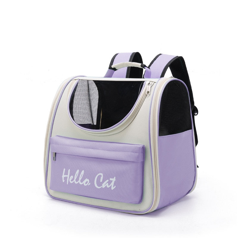 BowLift | Breathable Transparent Pet Cat Carrier Bag