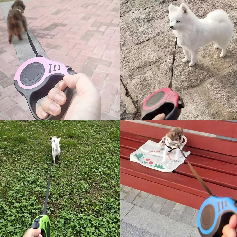 BowLift | Retractable Pet Leash for All Dog Sizes - Ideal for Hiking and Walking