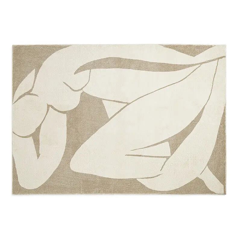 BowLift | Japanese Minimalist Large Area Rug Soft Fluffy Nonslip for Living Room and Bedroom