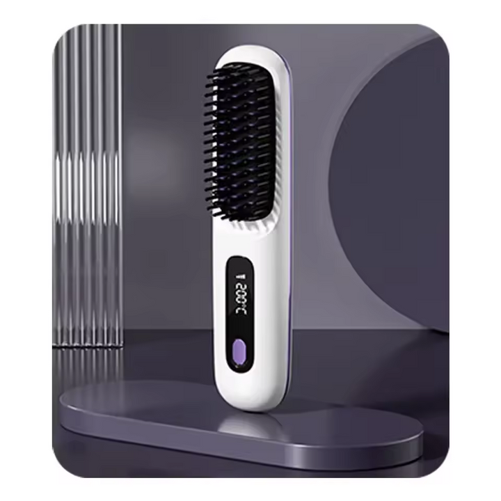 BowLift | Portable Hair Styling Brush | Smooth & Healthy Hair Anytime, Anywhere