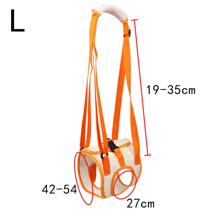 Ergonomic lifting harness for dogs hind legs Bowlift