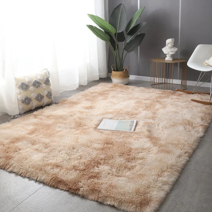 BowLift | Fluffy Ultra Soft Non-Slip Rug with Memory Foam Cushion