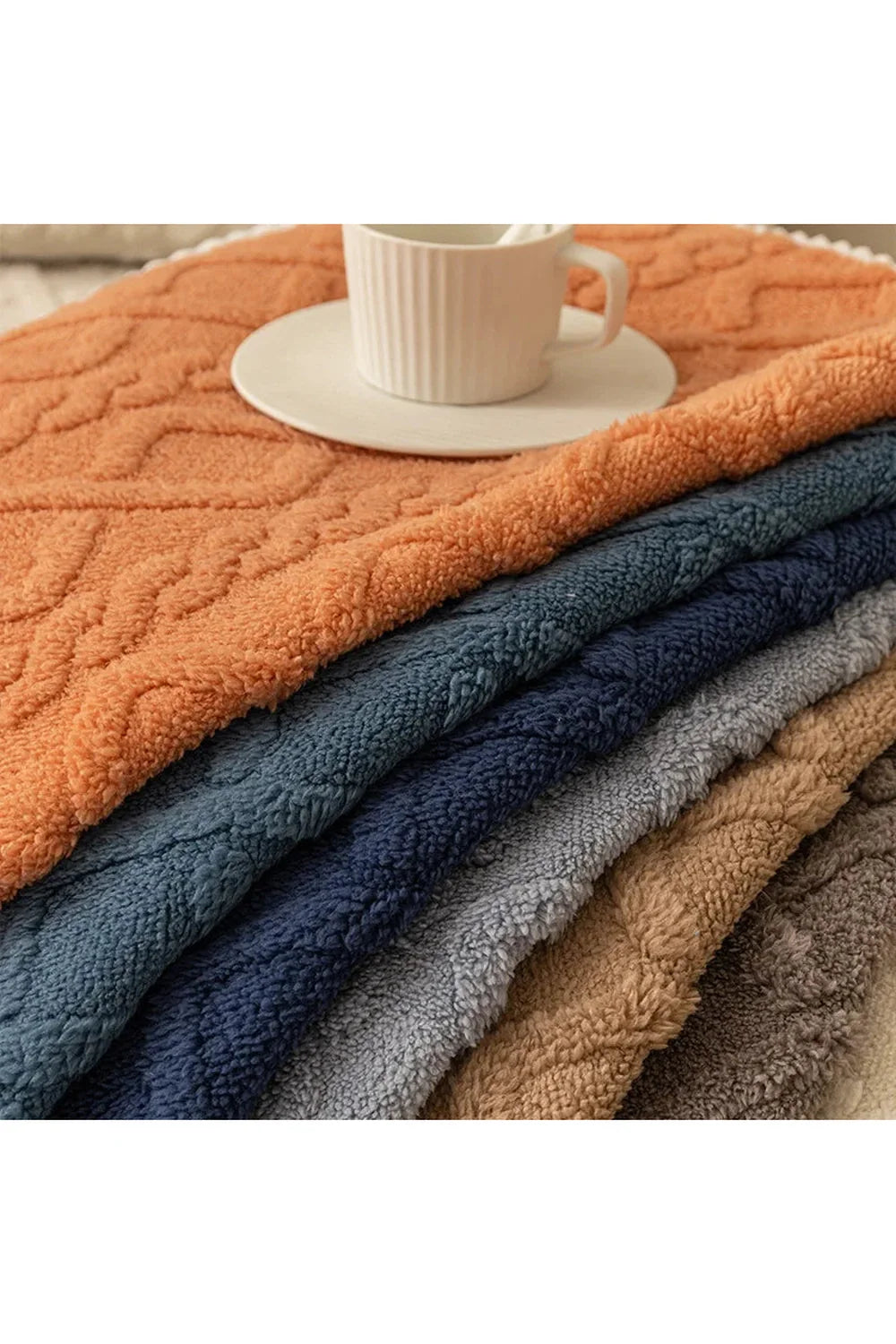 Jacquard Sofa blanket | Bowlift
