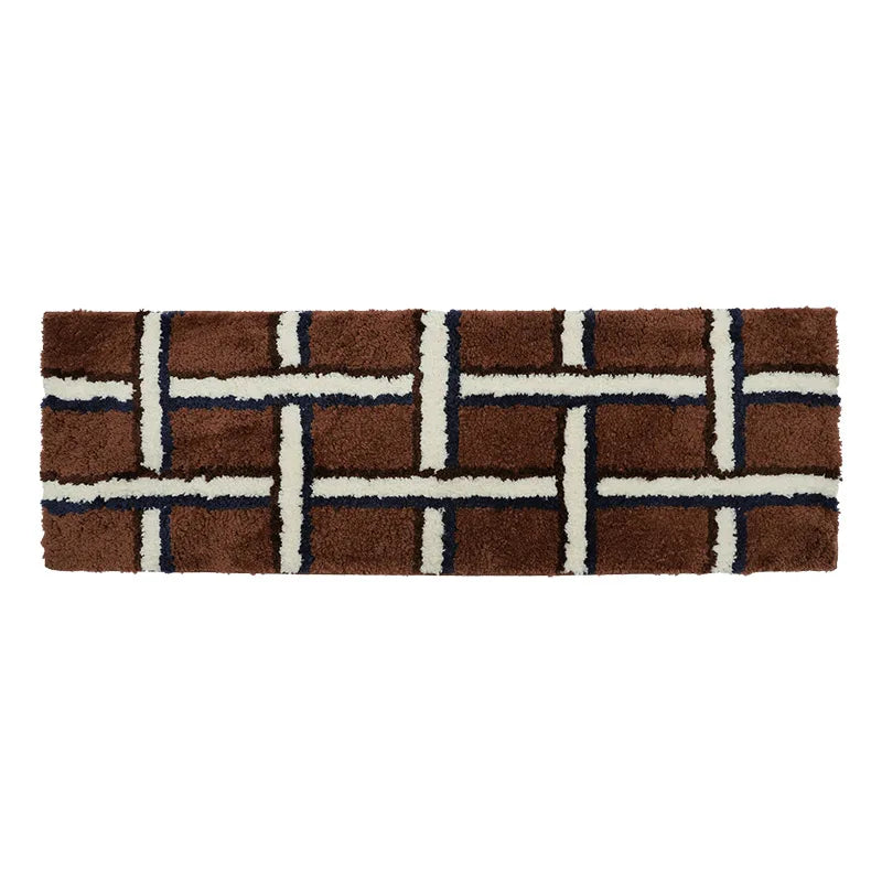 illustrative Grid Rug | Bowlift