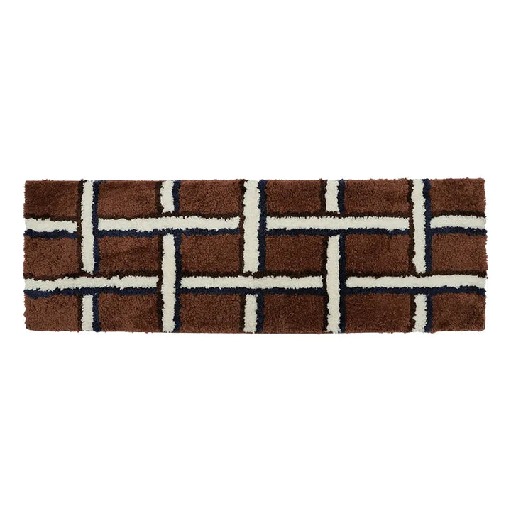 illustrative Grid Rug | Bowlift