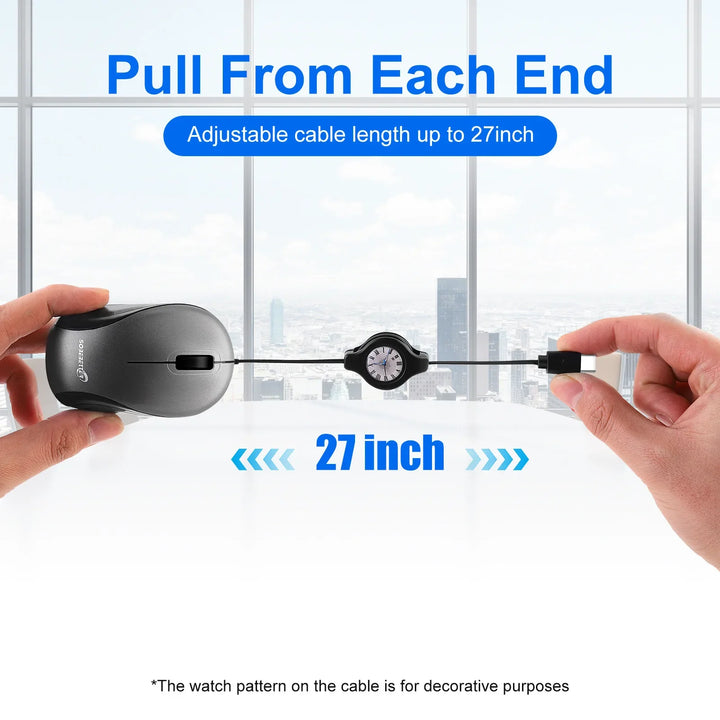 BowLift | Portable USB Type C Retractable Mouse