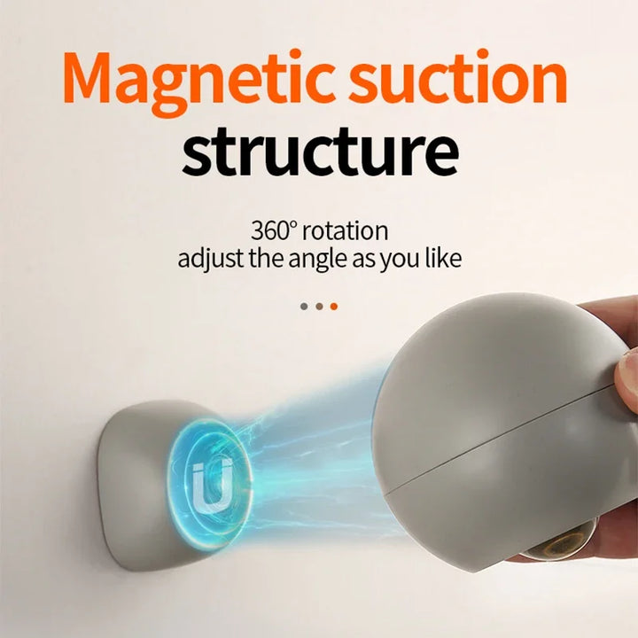 Rotating Mini Magnetic RechargeaBowlifte Wall Lamp | Bowlift