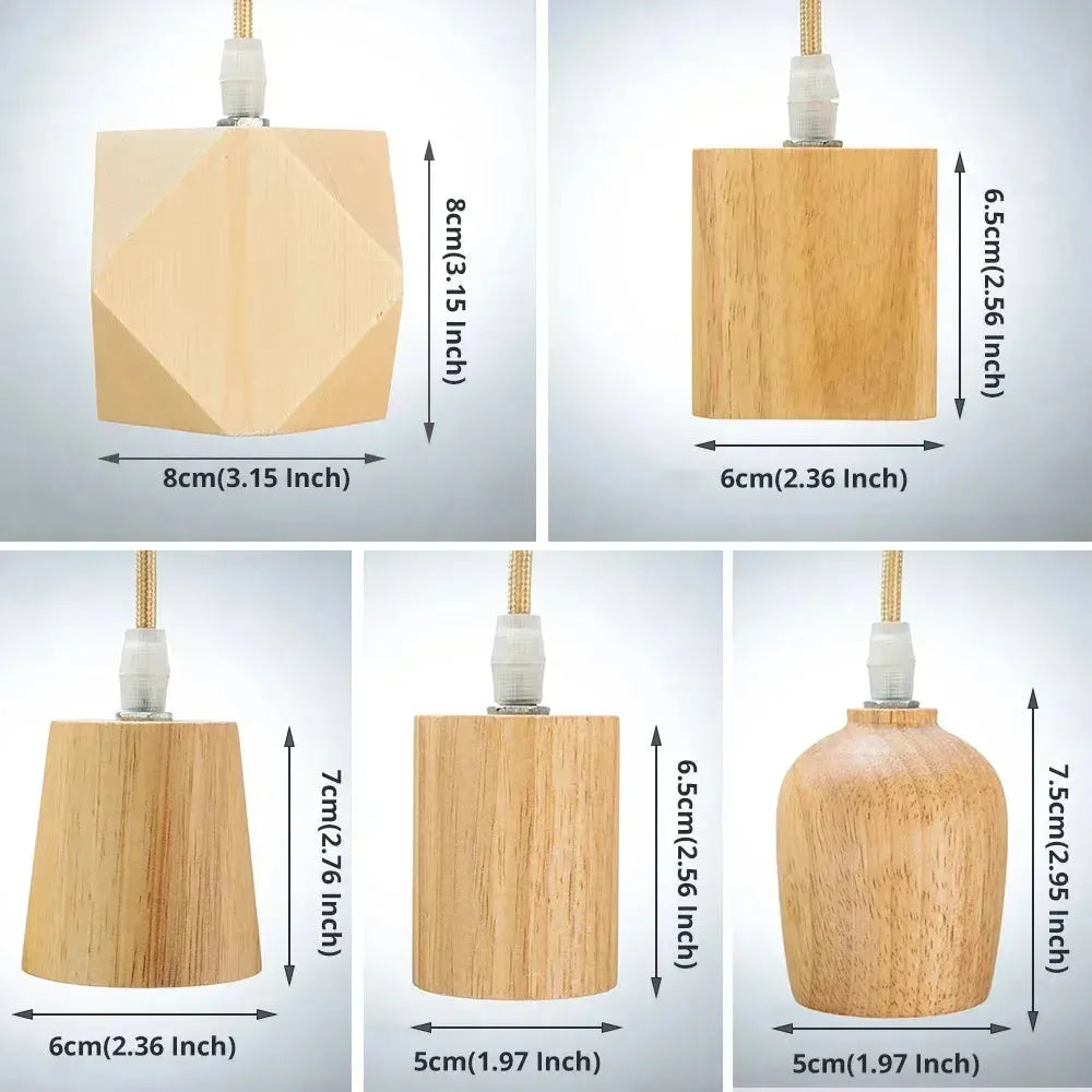Handcrafted wooden pendant lamp with a naturally warm aura and timeless charm Bowlift