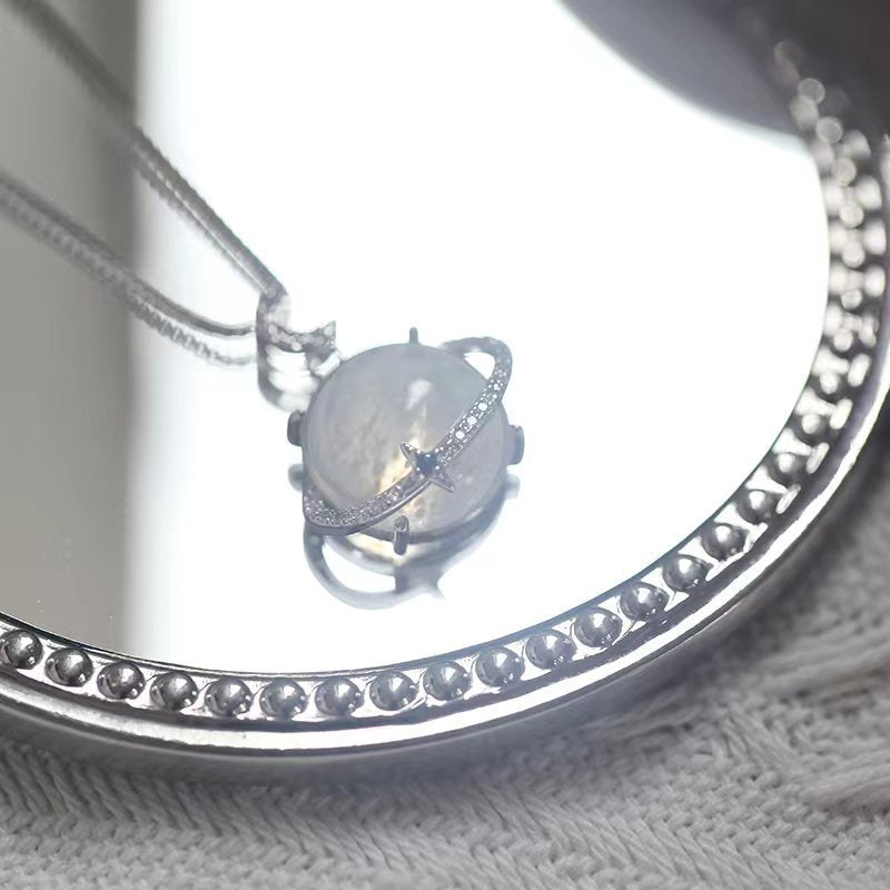 BowLift | Elegant Lunar Bliss Crystal Necklace