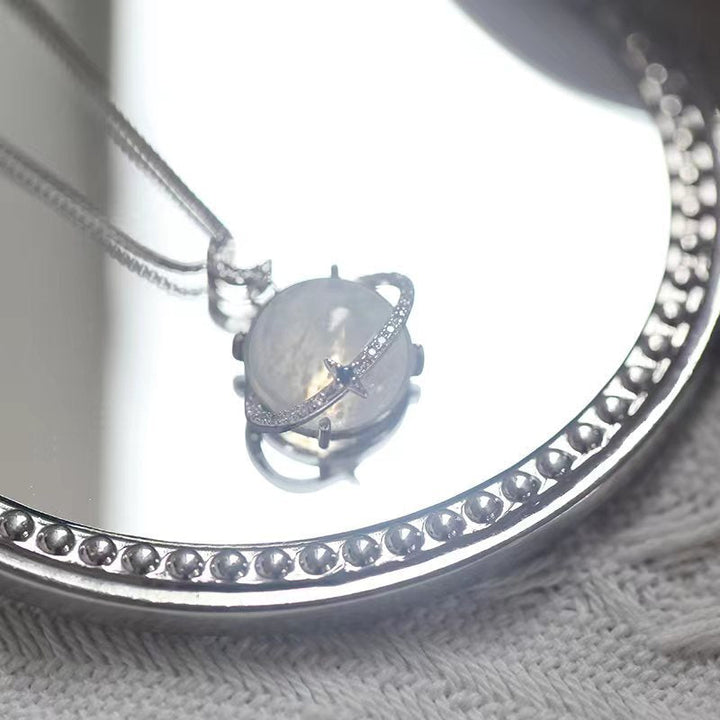 BowLift | Elegant Lunar Bliss Crystal Necklace