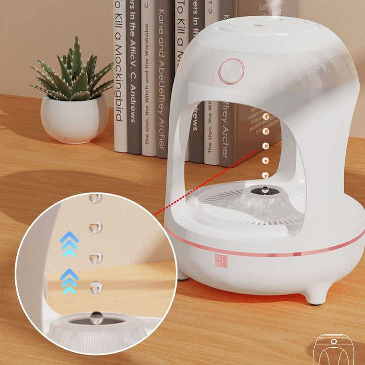 BowLift | Zero Gravity Flow Levitating Air Humidifier