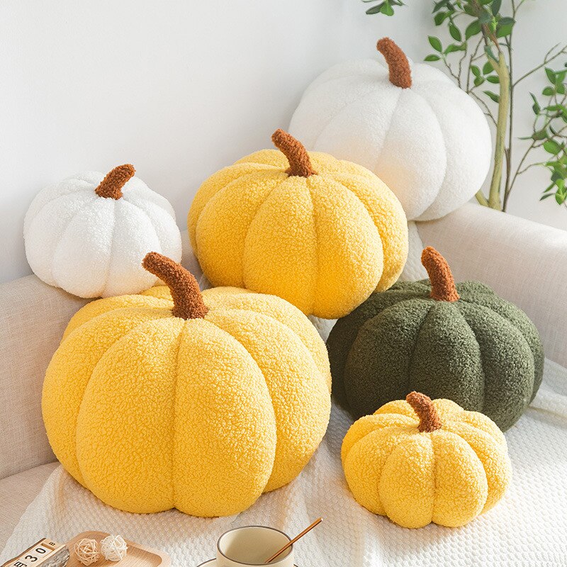 Soft Pumpkin Plush Halloween Pillows | Bowlift