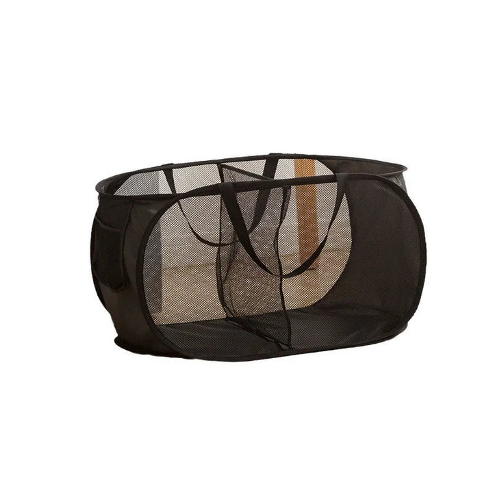 BowLift | Laundry Basket Faltix | Pop-Up Design | With Side Pocket & Reinforced Frame | Single or with Double Separation
