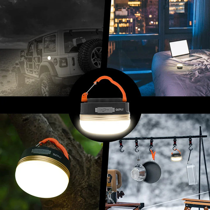 Practical Camping Magnetic LED Rechargeable Light | Bowlift