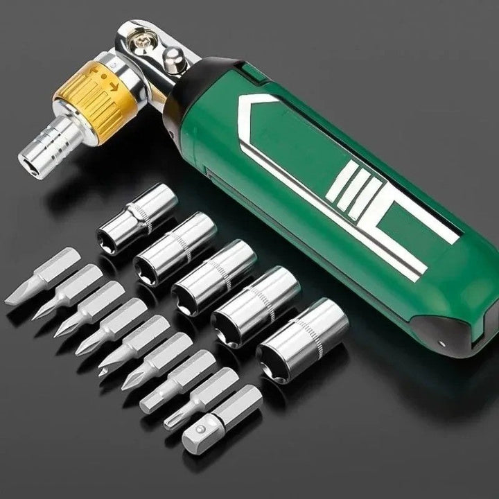 14in1 Multi Angle Ratchet Screwdriver Set | Bowlift