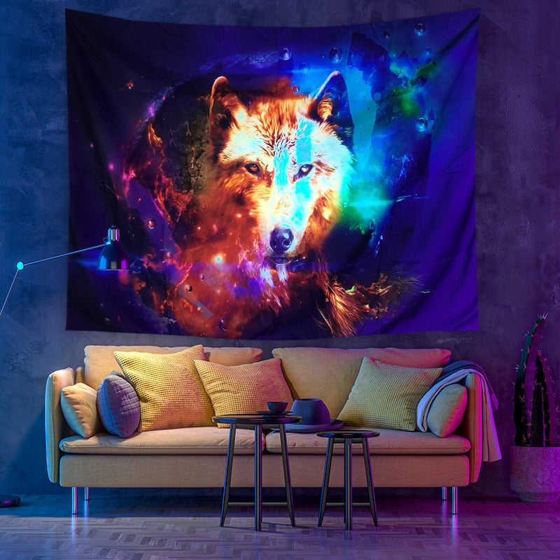 BowLift | Colorful Glowing Luminous Tapestry