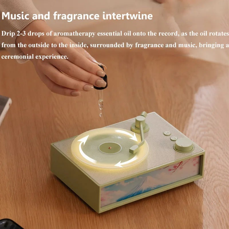 BowLift | Vintage Design & LED Mood Lighting Wireless Aromatherapy Speaker