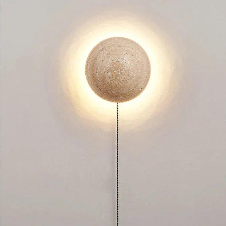 BowLift | Cream wall lamp in Scandinavian style providing cozy light and elegant simplicity