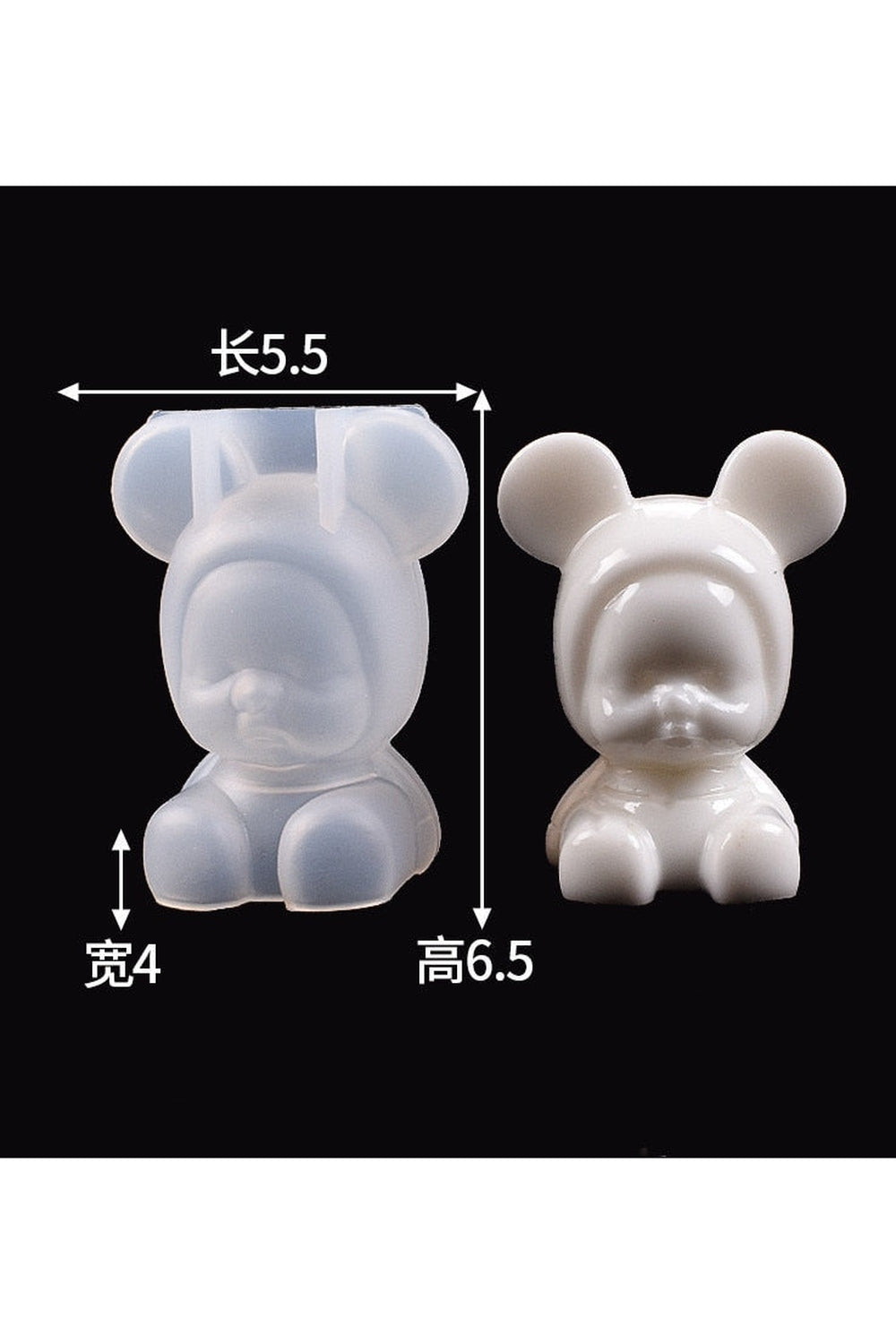 Stereo Bear Candle Shape | Bowlift