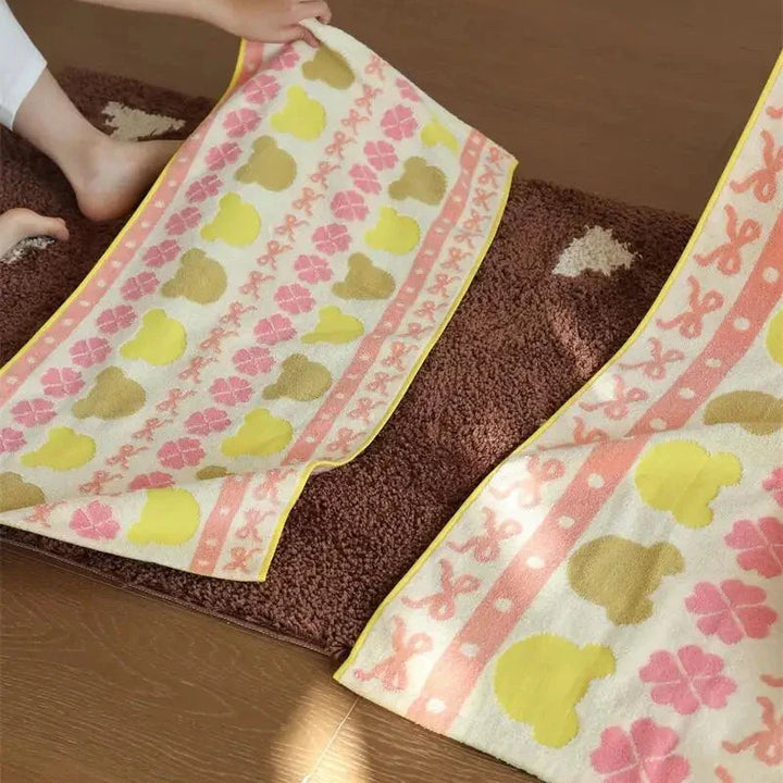 Cute Little Bear Series Cotton Towel Collection | Bowlift