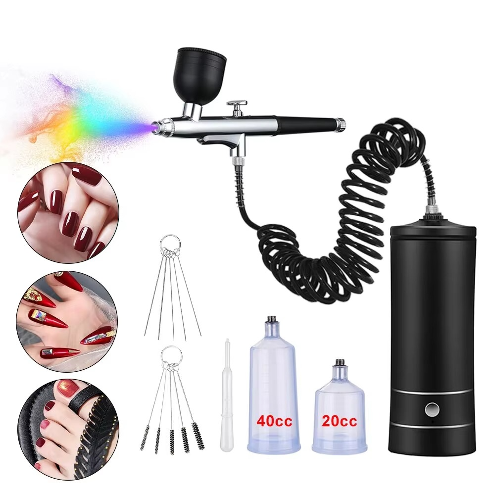 BowLift | High-Pressure Portable Nano Airbrush - Electric Oxygen Spray Gun for Beauty, Art & Crafts