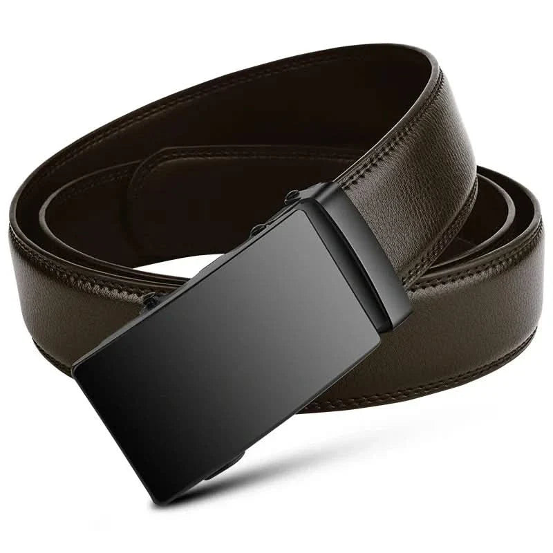BowLift | Men’s PU Leather Belt – Automatic Buckle, Premium Luxury
