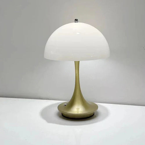 Mushroom 3-Colors-Dimmable Rechargeable LED-Table Lamps Bowlift