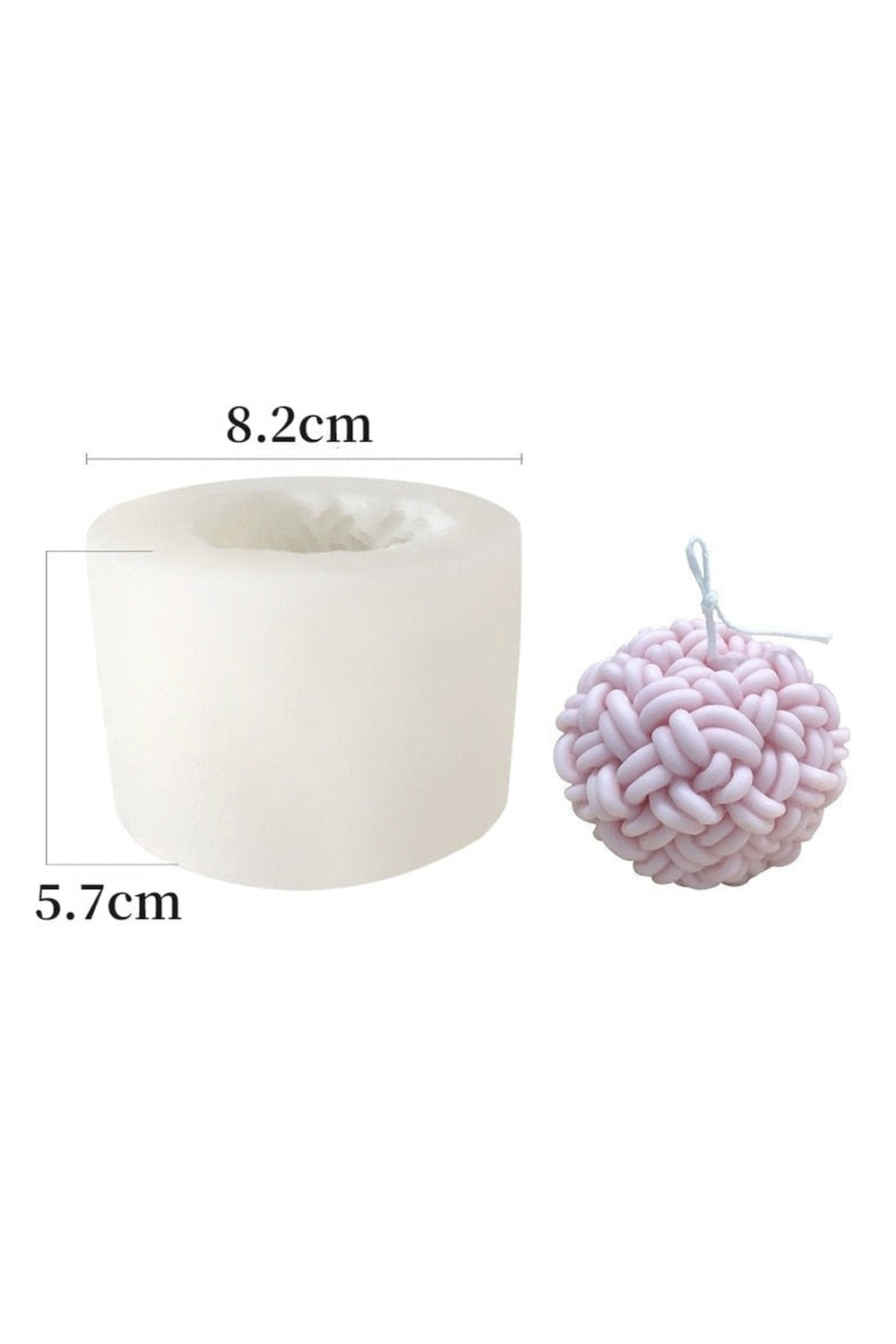 Cross knot soap mold | Bowlift
