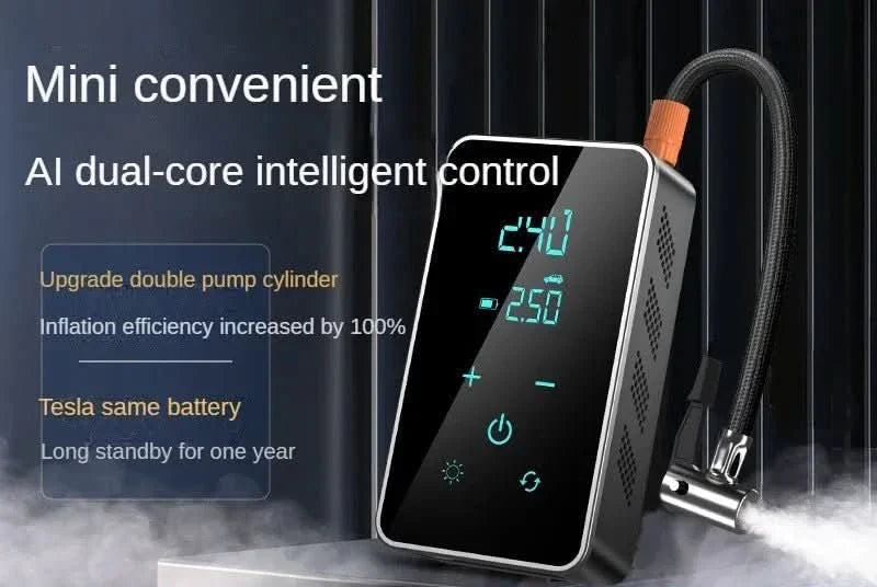 BowLift | Portable air pump with 150psi for car & bike